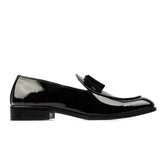 Reephaz Handmade Black Patent Leather Loafers