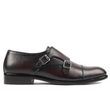 Reephaz Handmade Dark Brown Leather's Monkstraps