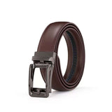 Reephaz Handmade Leather Men’s Gift Belt With Automatic Alloy Buckle