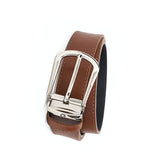 Reephaz Handmade Leather Men's Brown Soli Formal Belt