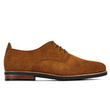 Reephaz  Handmade Mustered Suede Leather Oxford Shoes