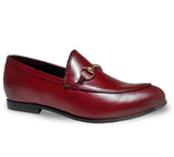 Reephaz Handmade Red Leather Loafers