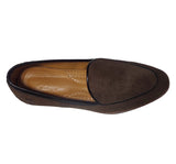 Reephaz Handmade Suede Leather Brown Leather Loafers