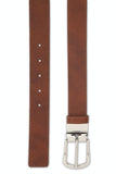 Reephaz Handmade Leather Men's Brown Soli Formal Belt