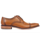 Reephaz Handmade  Brown leather Brogue Oxfords