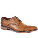 Reephaz Handmade  Brown leather Brogue Oxfords