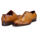 Reephaz Handmade Mustered Oxfords For Men