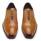 Reephaz Handmade Mustered Oxfords For Men