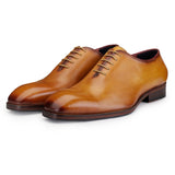 Reephaz Handmade Mustered Oxfords For Men