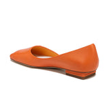 Reephaz Handmade Women's Orange Flats