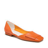 Reephaz Handmade Women's Orange Flats