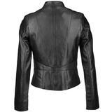 Reephaz Handmade Vintage Leather Jacket For Women