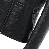 Reephaz Handmade Lambskin Black Women Leather Jacket